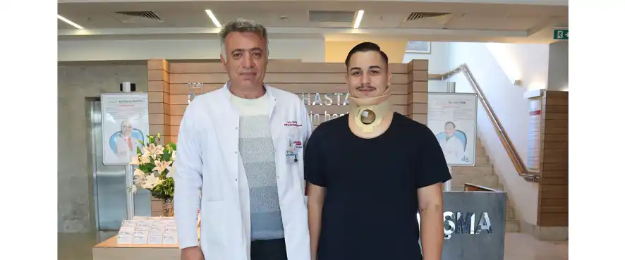 Successful Treatment of Cervical Vertebra Fracture After Severe Traffic Accident